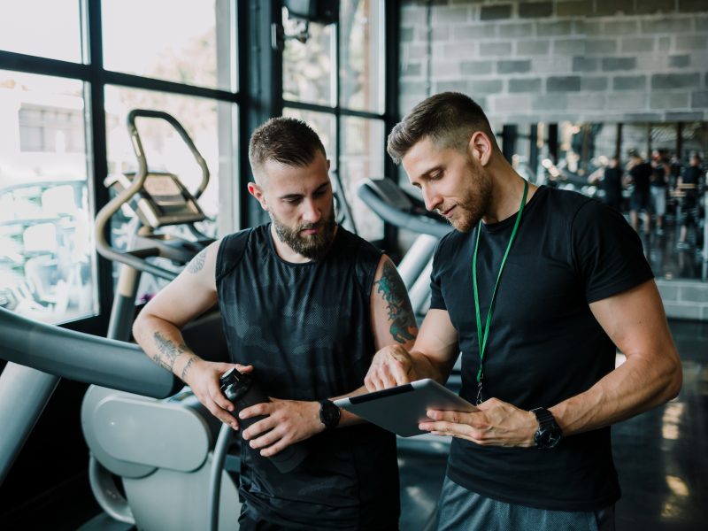 Indoor,Personal,Cardio,Training,In,Gym