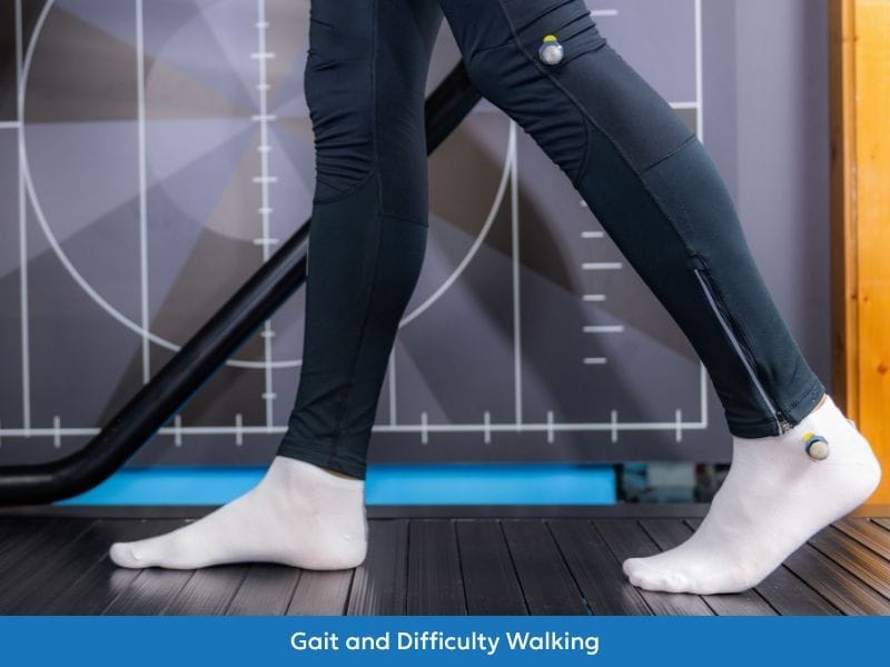 Gait and difficultly walking